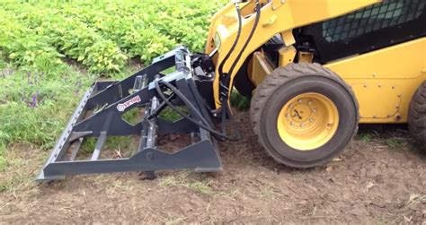 land plane skid steer|leveling ground with skid steer.